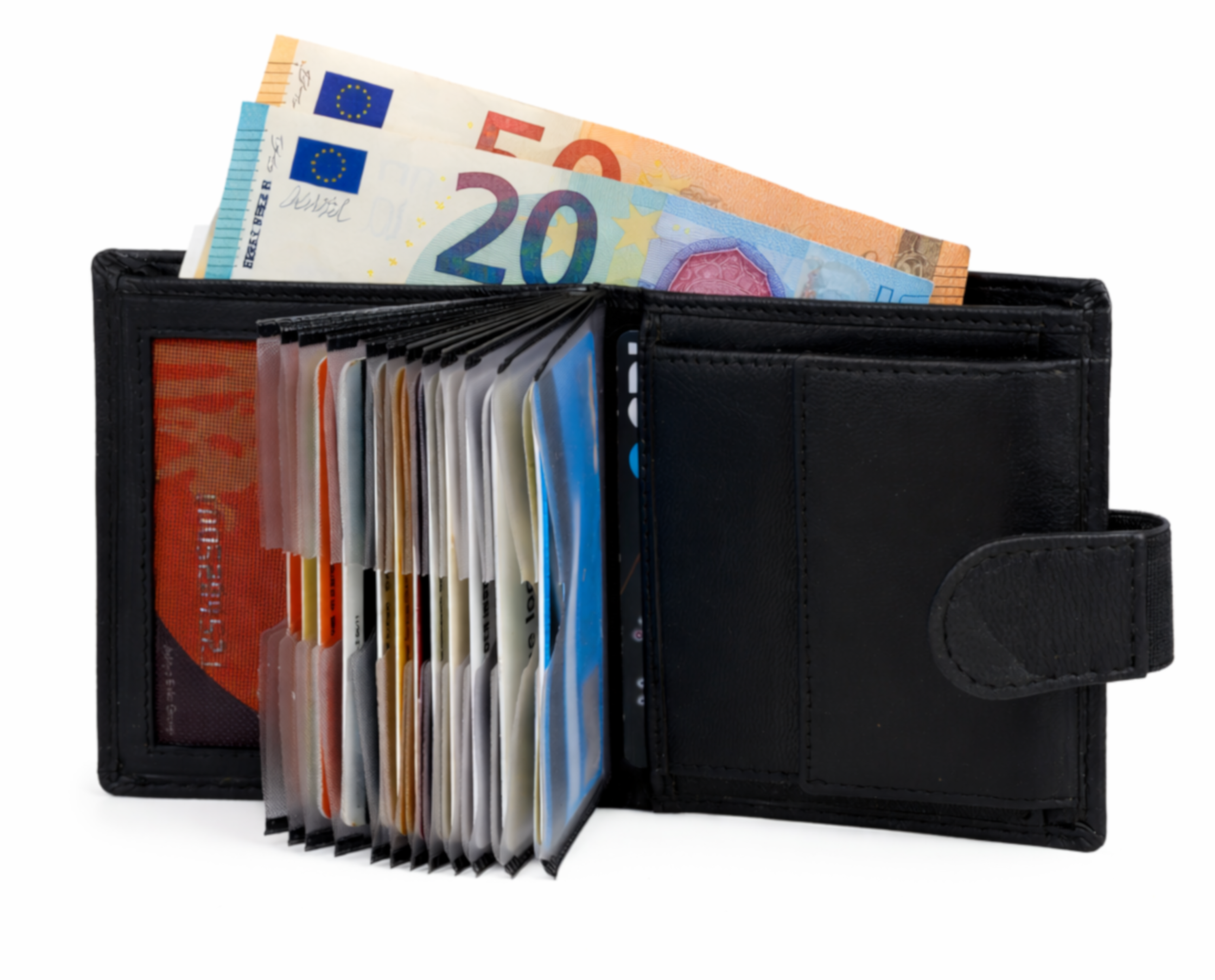 Handgefertigte Geldbörse York aus Ziegenleder von GERMANUS